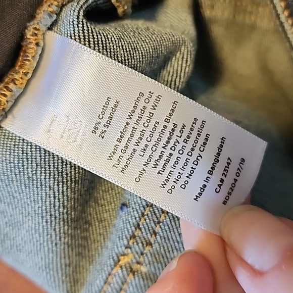 Talbots Simply flattering 5 pocket ankle jeans size 14P - Picture 11 of 11